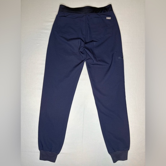 FIGS- Navy Zamora Jogger Scrub Pants | Size: XS - Picture 5 of 10